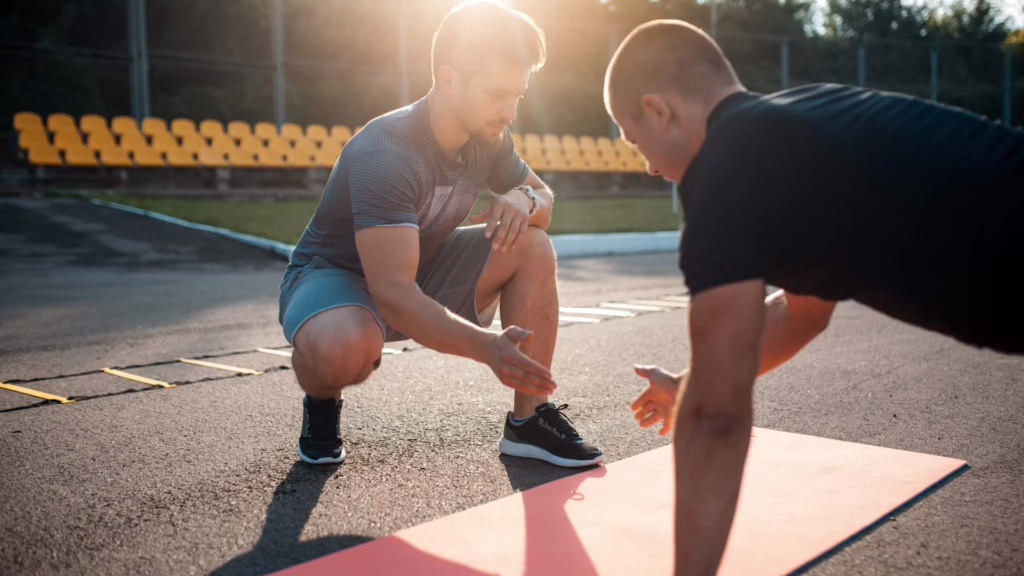 Coach exerçant légalement grâce à sa carte professionnelle