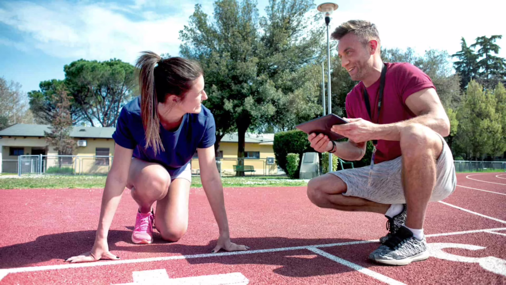 Coach qui a obtenu sa carte d'éducateur sportif