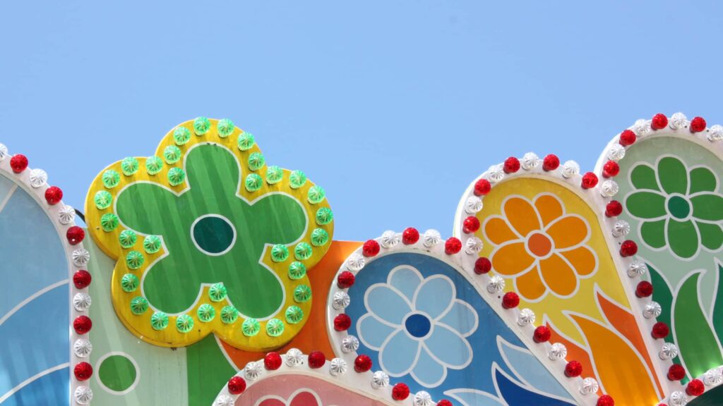 Décoration de parc de loisirs