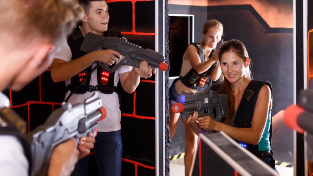 Parc de loisirs sur le thème du laser game